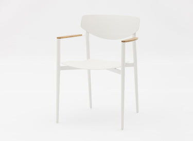 TIMO DINING CHAIR - ALUMINUM SEAT