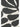 TRIBAL RUG 6'X9' BLACK & WHITE-Chateaux ME