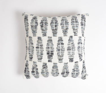 Textured Eclectic Grey Cushion cover-Chateaux ME