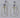 Geometric Glass & Metal Test tube Planter Vases (Set of 2)-Chateaux ME