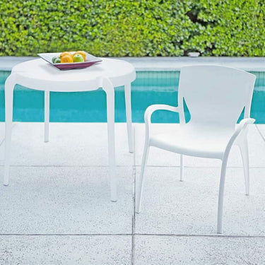 CLARICE TABLE WHITE