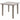 SQUARE TABLE SANCHO TAUPE