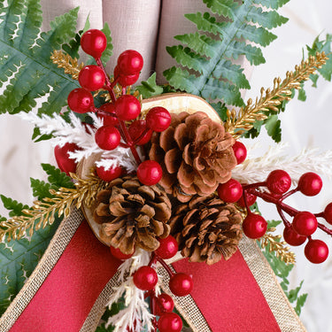 Handcrafted Festive delight Curtain Tieback