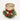 Glass Tea Light Decorative Christmas Piece