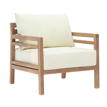 VLAD TEAK SOFA SET W/COFFEE TABLE (2 SINGLE SOFAS + 1 THREE SEATER + 1 COFFEE TABLE)-Chateaux ME