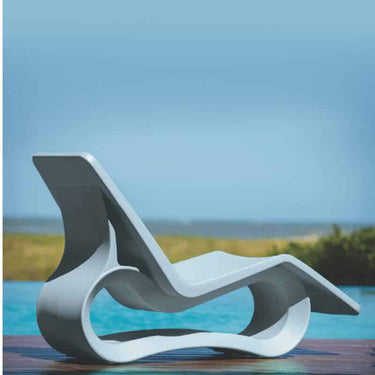 OCTO CHAISE LOUNGE IN BLUE