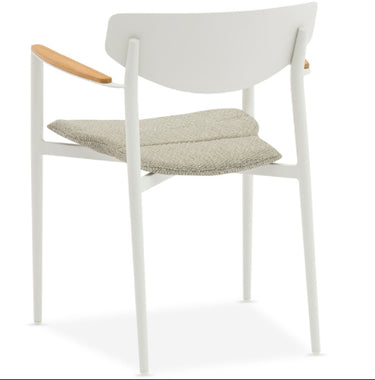 TIMO DINING CHAIR - ALUMINUM SEAT