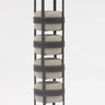 TOTEM SET OF 5 STOOL ALUMINUM FRAME