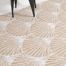 Jacquard Woven Recycled Cotton Rug 92'X62.5'