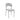 SISSI CHAIR CLOSED BACKREST GREY