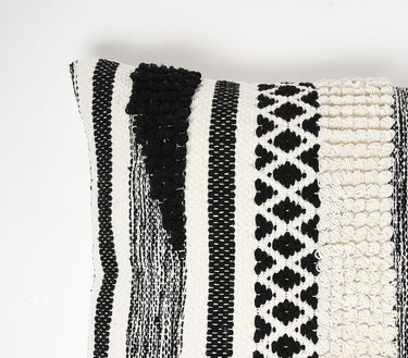 Handwoven & Tufted Cushion Cover-Chateaux ME