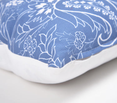 Cotton Paisely Lumbar Cushion Cover-Chateaux ME