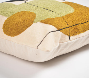 Abstract Modern Embroidered Cushion Cover-Chateaux ME