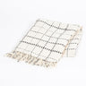 Handcrafted Checkered Cotton Throw-Chateaux ME