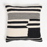 Handwoven Striped Monotone Cotton Cushion Cover-Chateaux ME