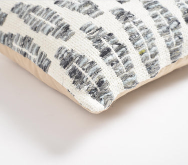 Textured Eclectic Grey Cushion cover-Chateaux ME