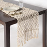 Macrame Table runner-Chateaux ME