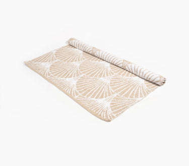 Jacquard woven recycled cotton rug 92'X62.5'-Chateaux ME
