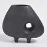 Terracotta Clay Stout Midnight Vase-Chateaux ME